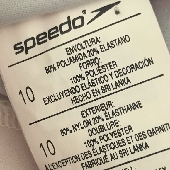 Speedo Women’s One Piece Swimsuit. Size 10 - Picture 5 of 11